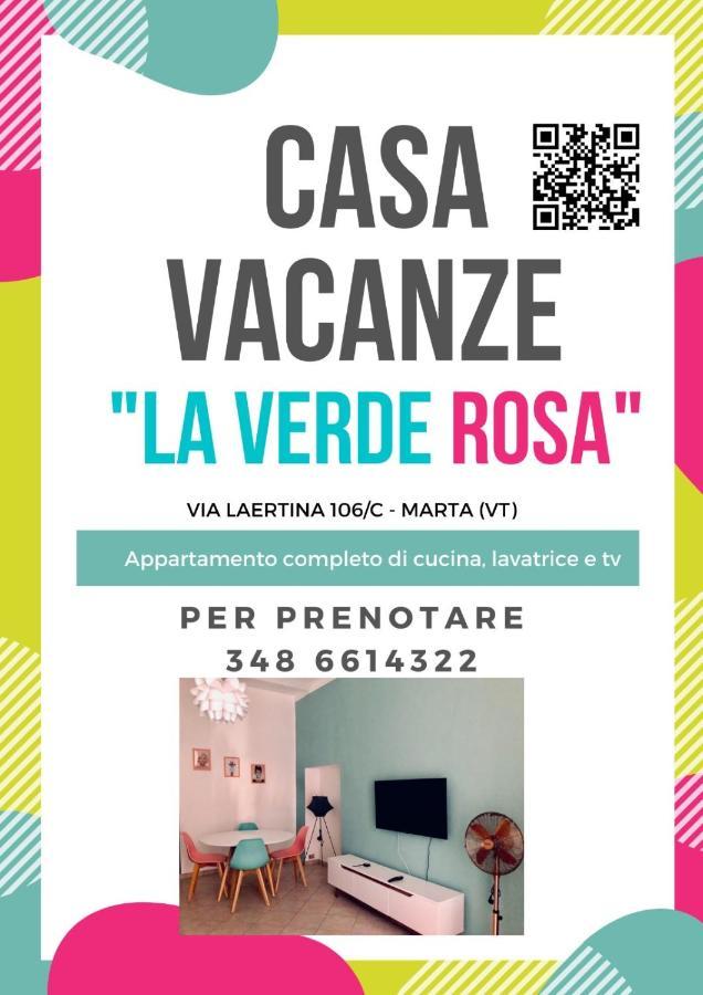 La Verde Rosa - Casa Vacanze A Due Passi Dal Lago Marta Exterior photo